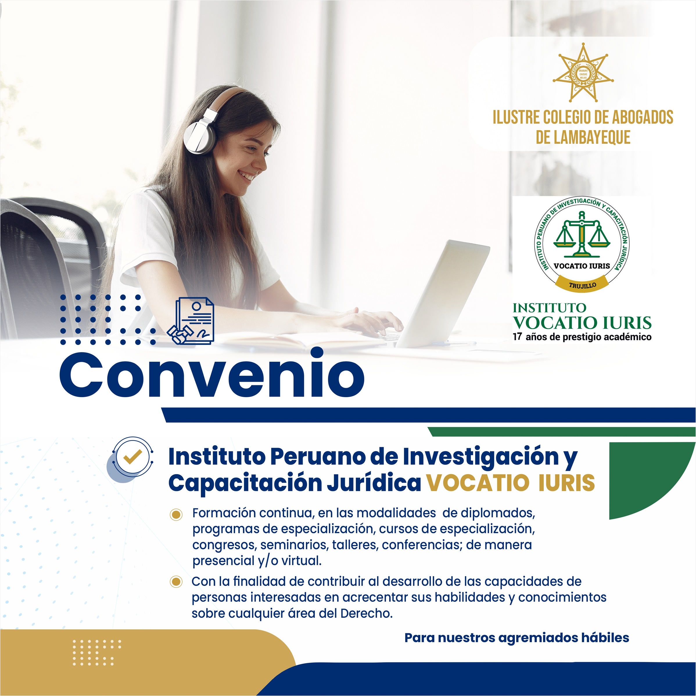Convenio CONVENIOS VOCATIO IURIS